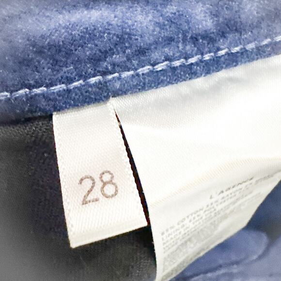 L'Agence Margot Skinny High Rise Blue Marine Denim Jeans Tuxedo Stripe Size 28 - Picture 8 of 9